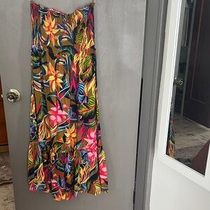 Tropical Floral Maxi dress